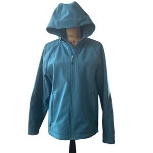 Kirkland Blue Full Zip‎ Hooded Jacket Size XL